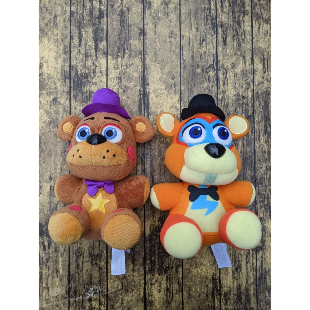 Lot of 2 Funko FNAF Five Night's At Freddy's Security Breach Plush